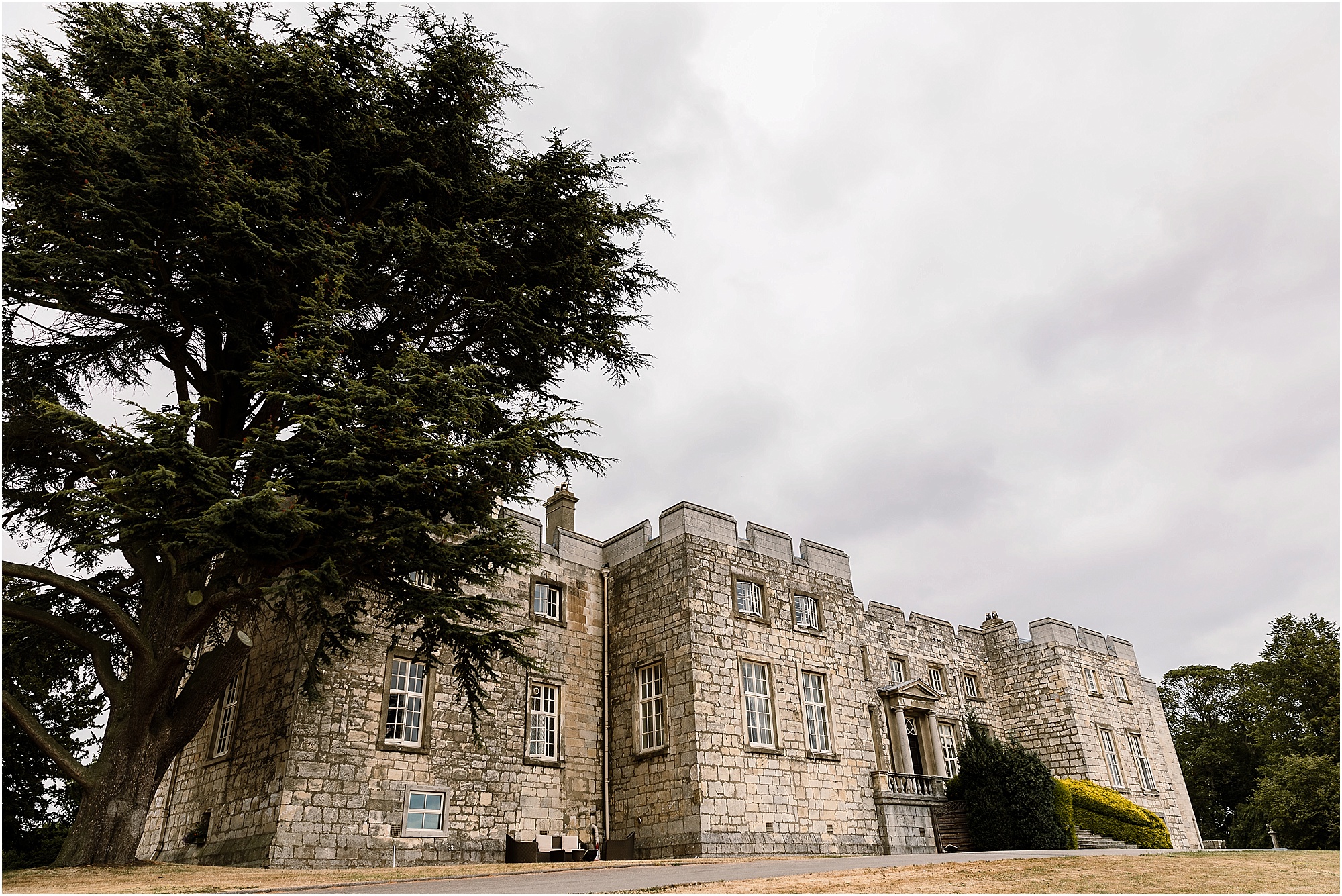 hazlewood castle wedding photography