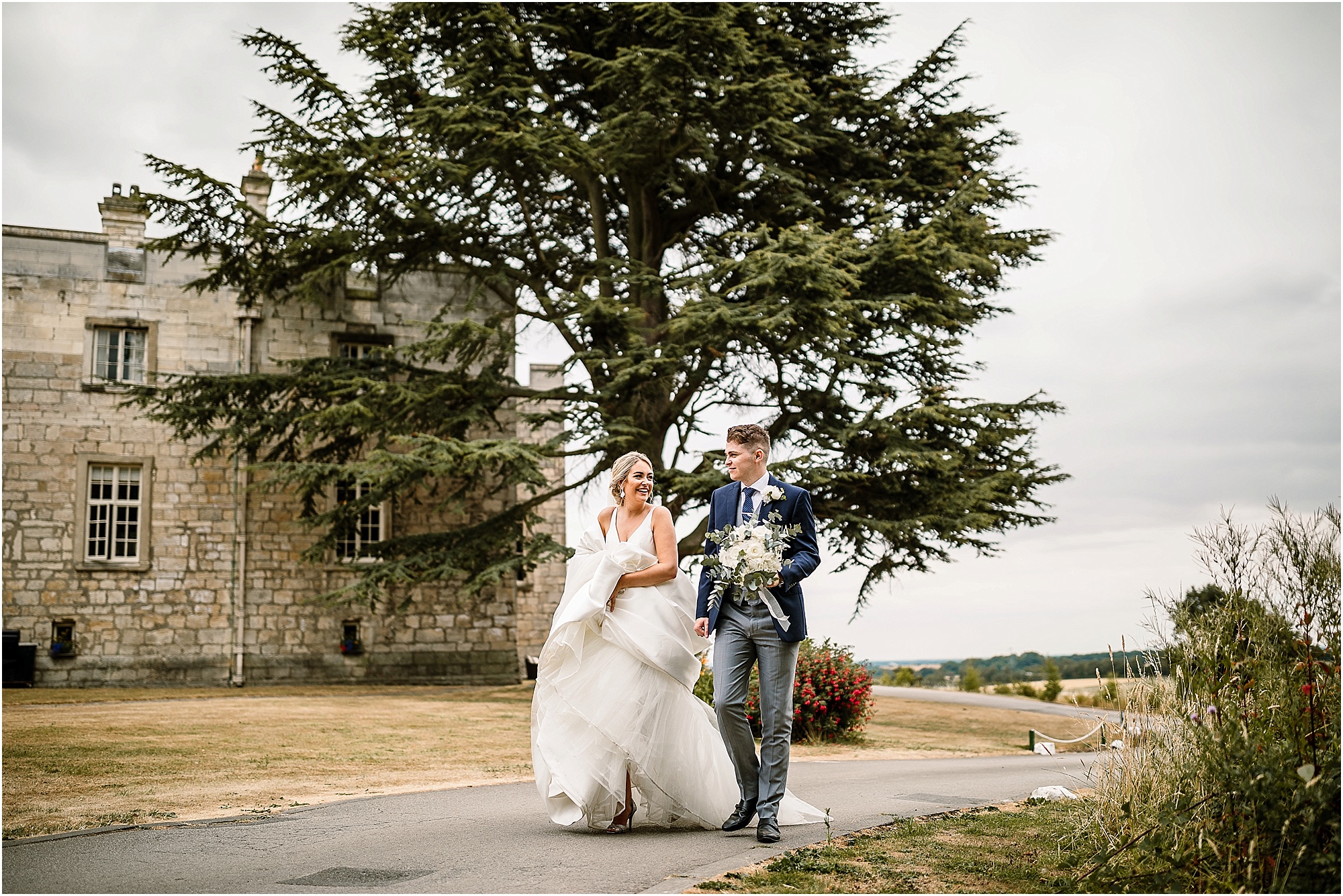 hazlewood castle wedding photography