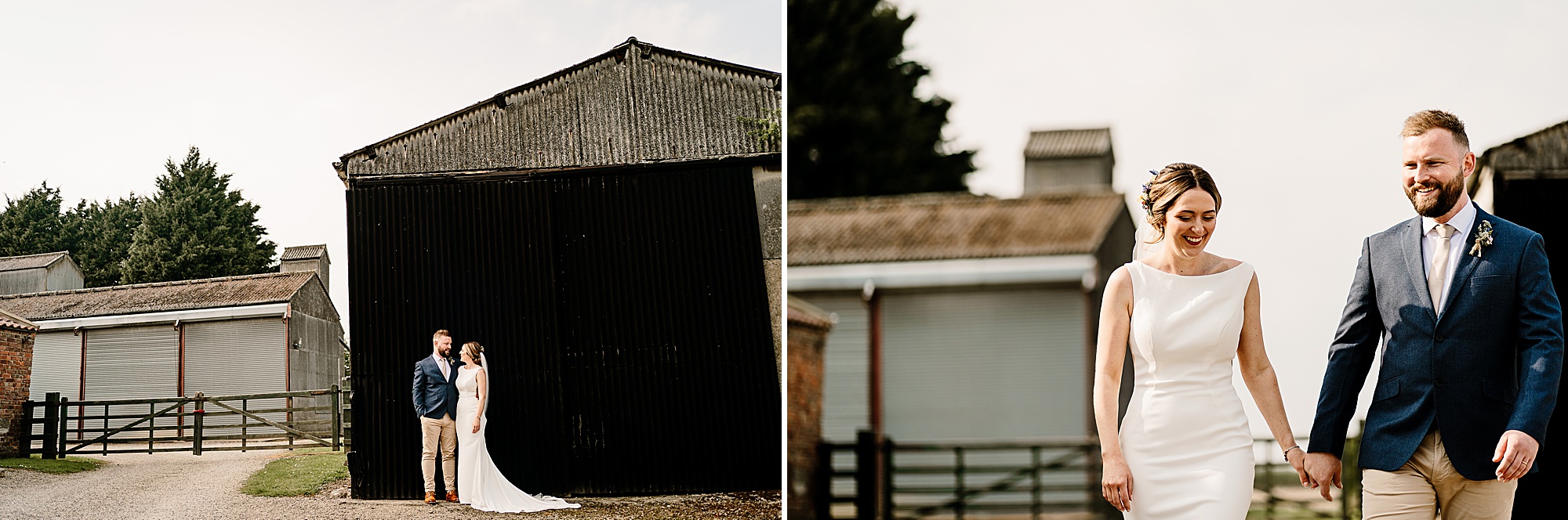 Woolas Barn wedding