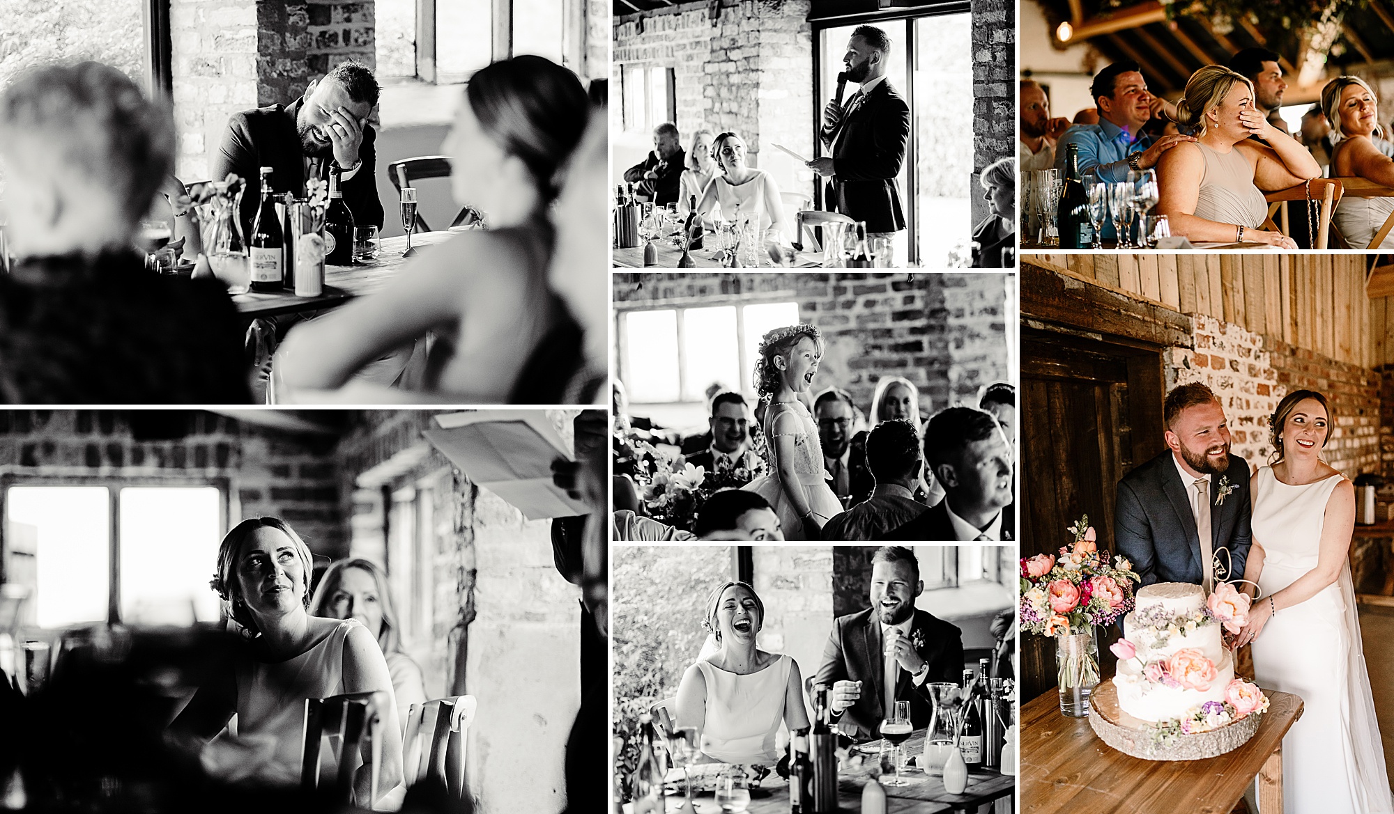 Woolas Barn wedding