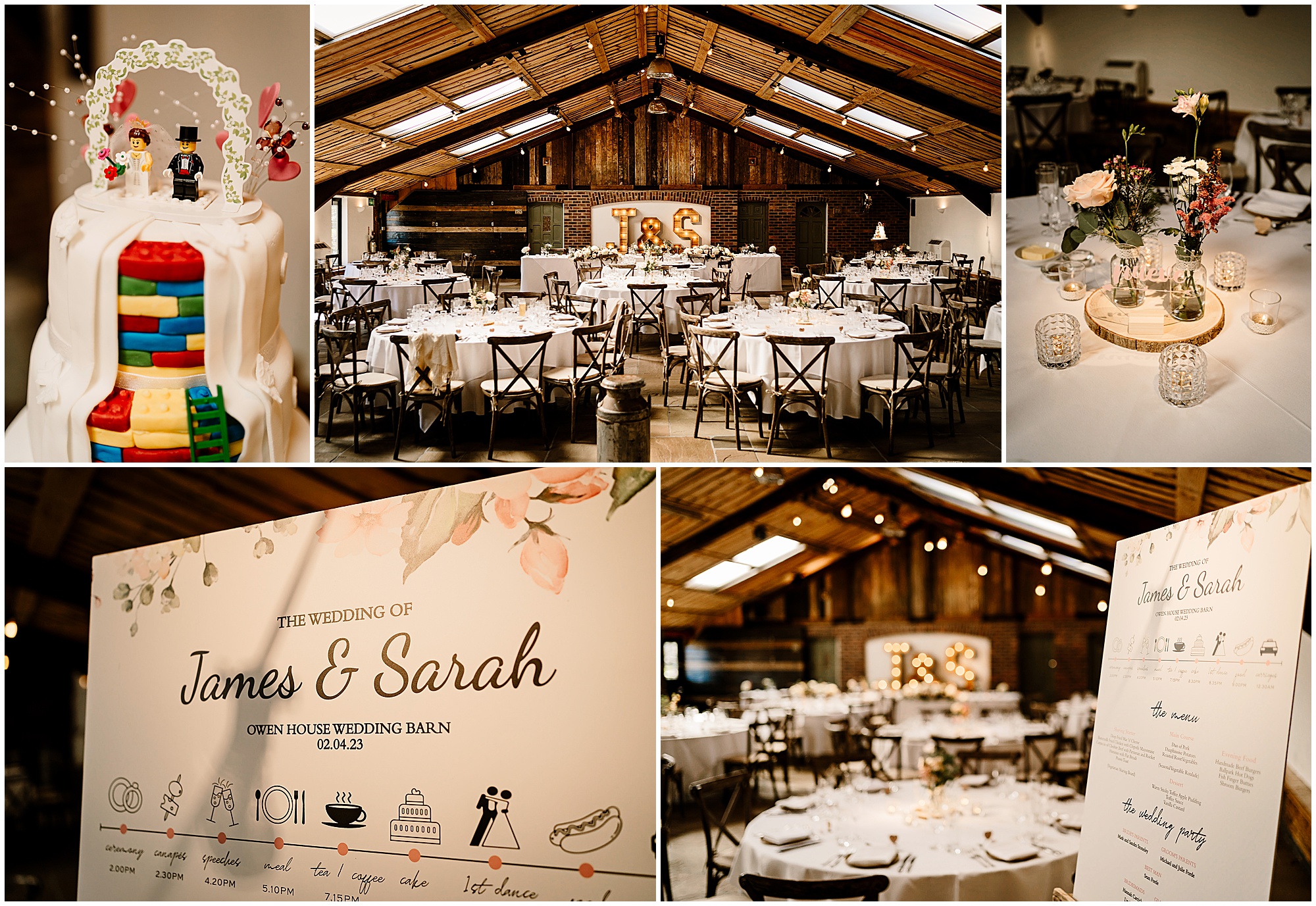 Owen House wedding barn photographer