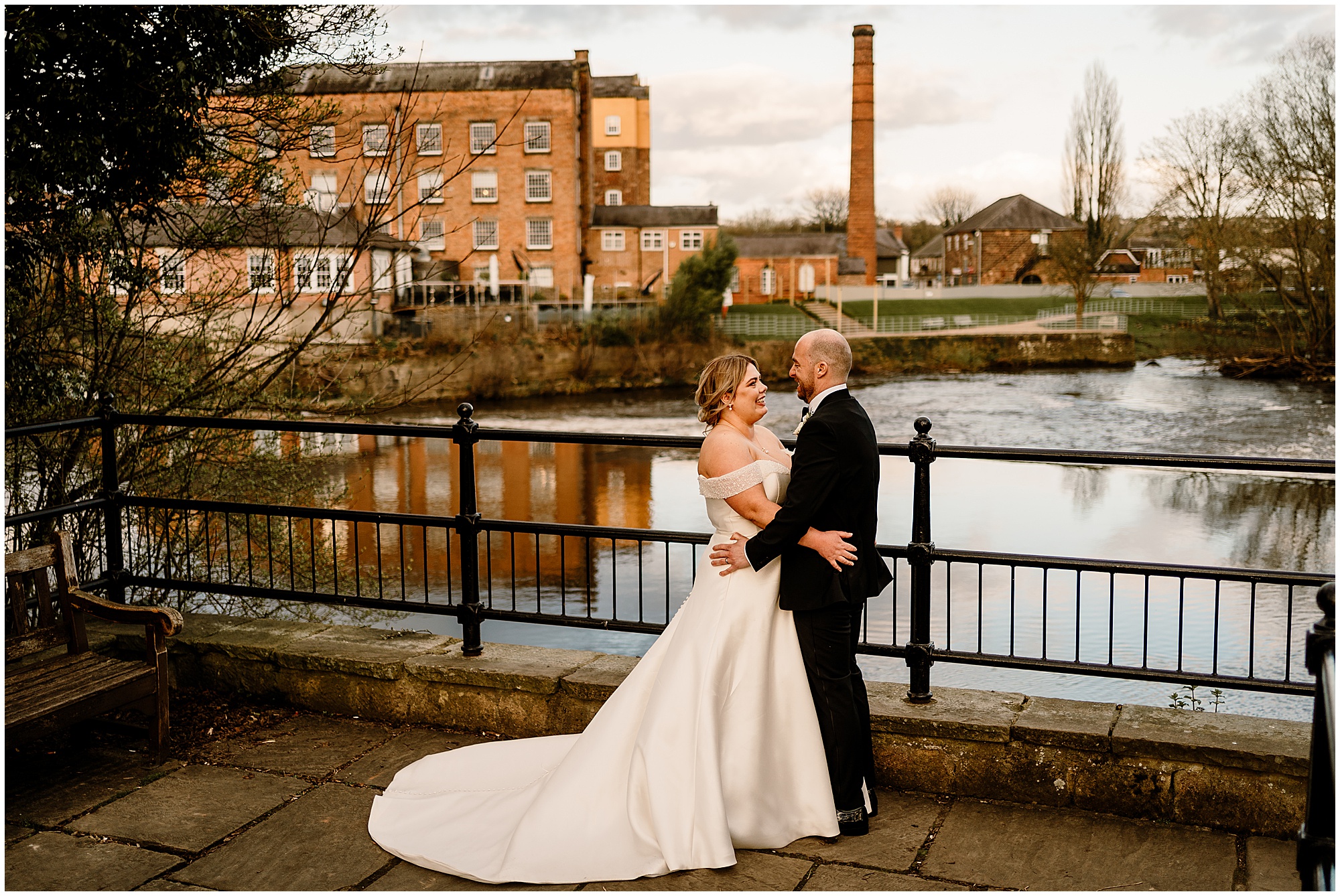 west mill derby wedding photographs