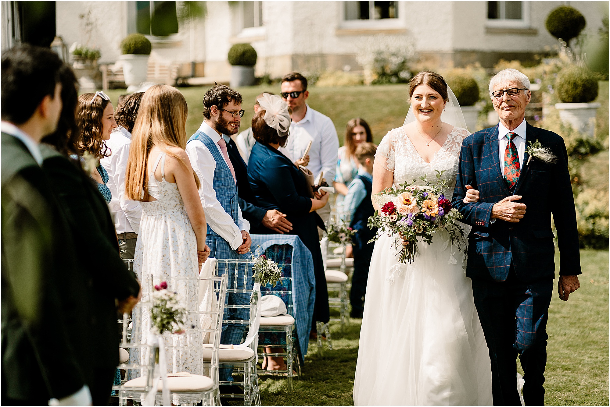 lartington hall wedding photos