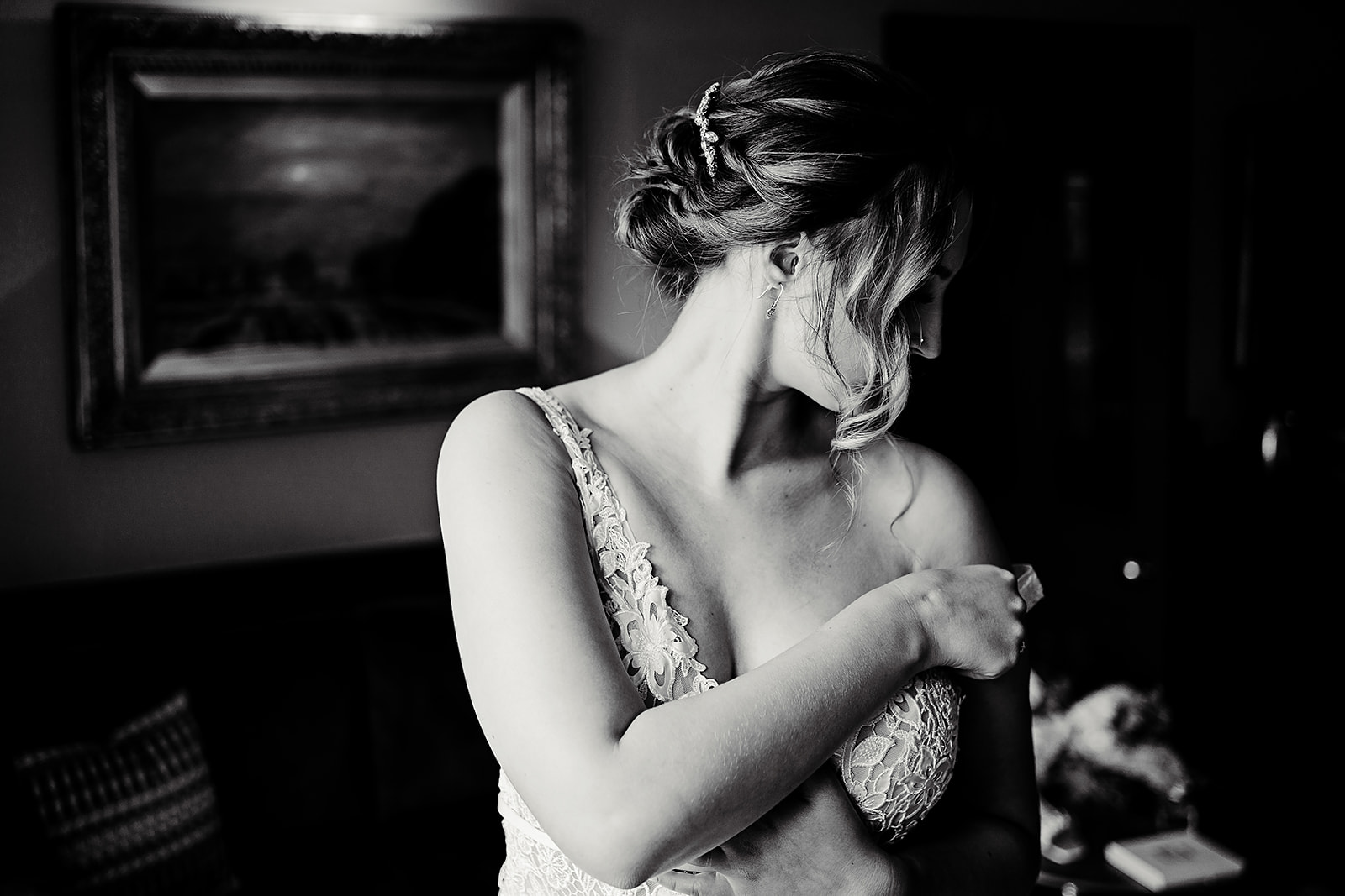 Devonshire arms wedding elopement