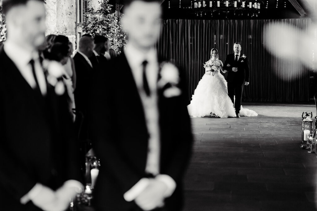 tithe barn wedding photographs