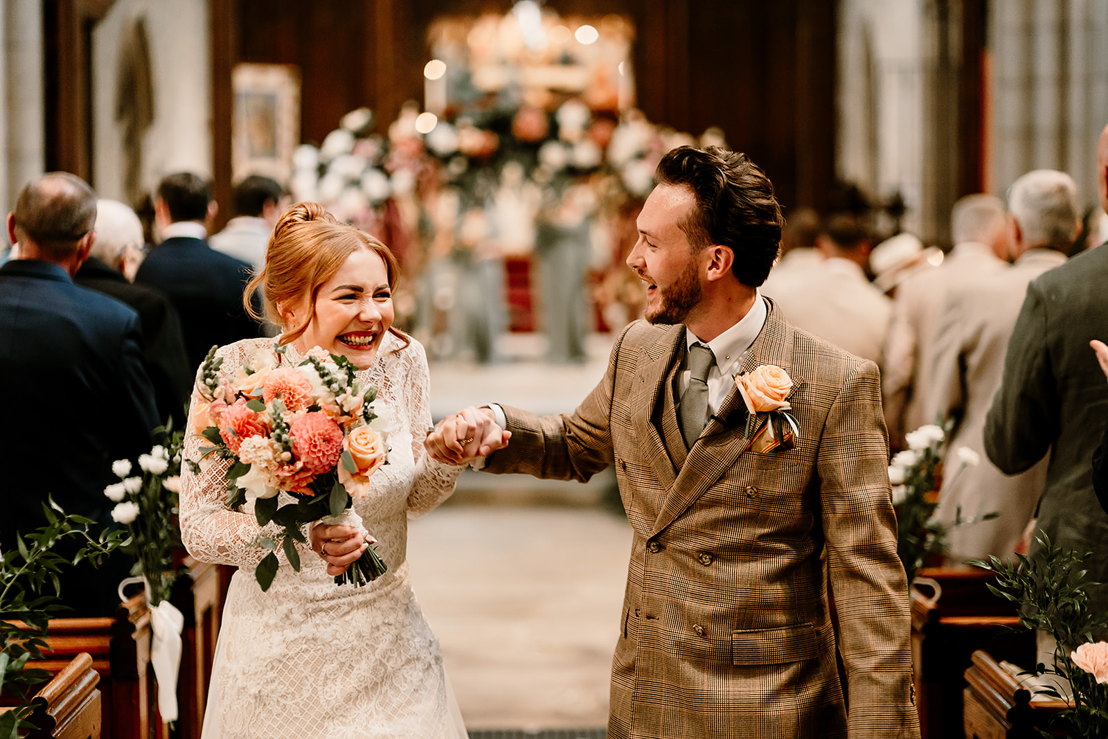 Yorkshire church wedding