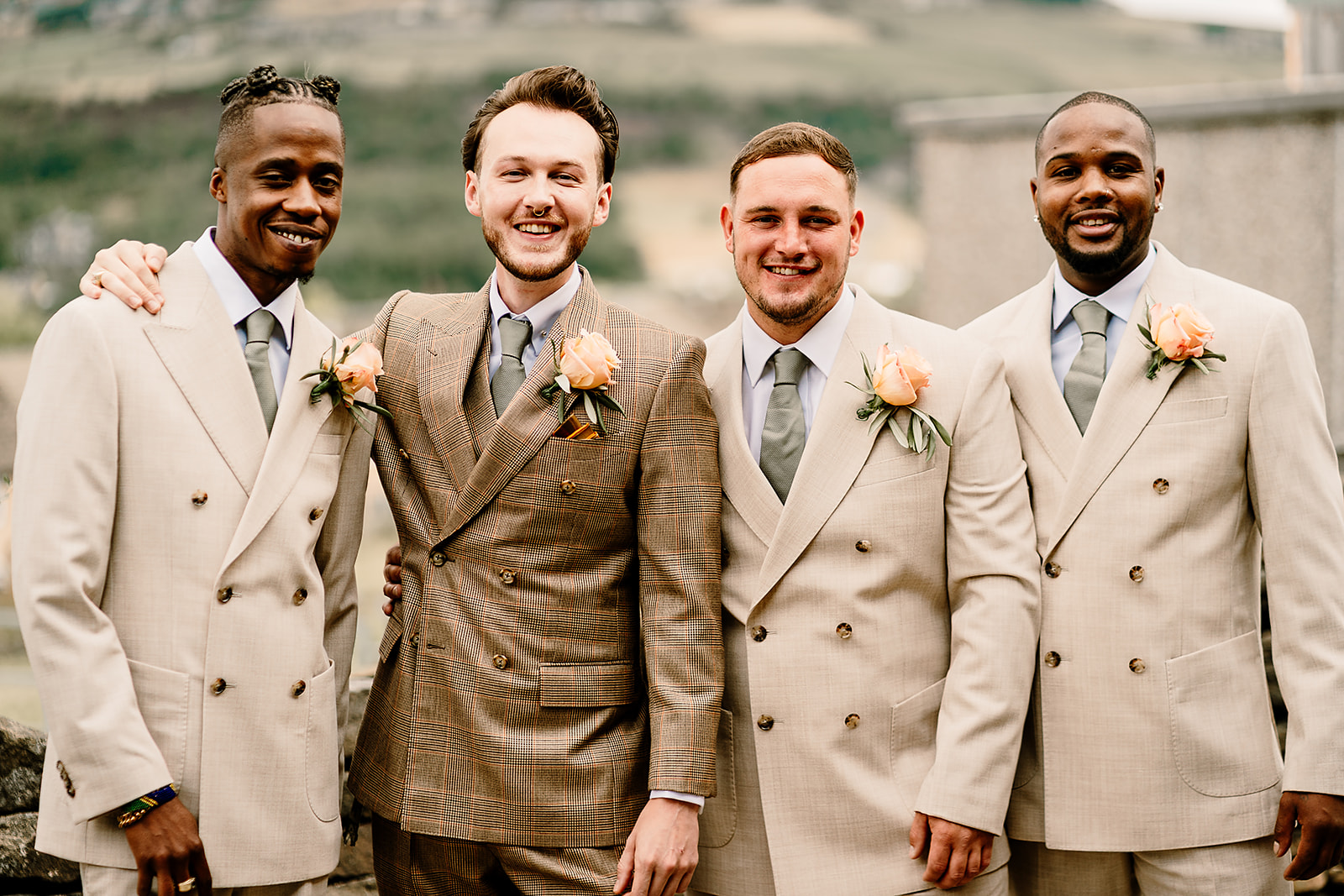 groom prep wedding