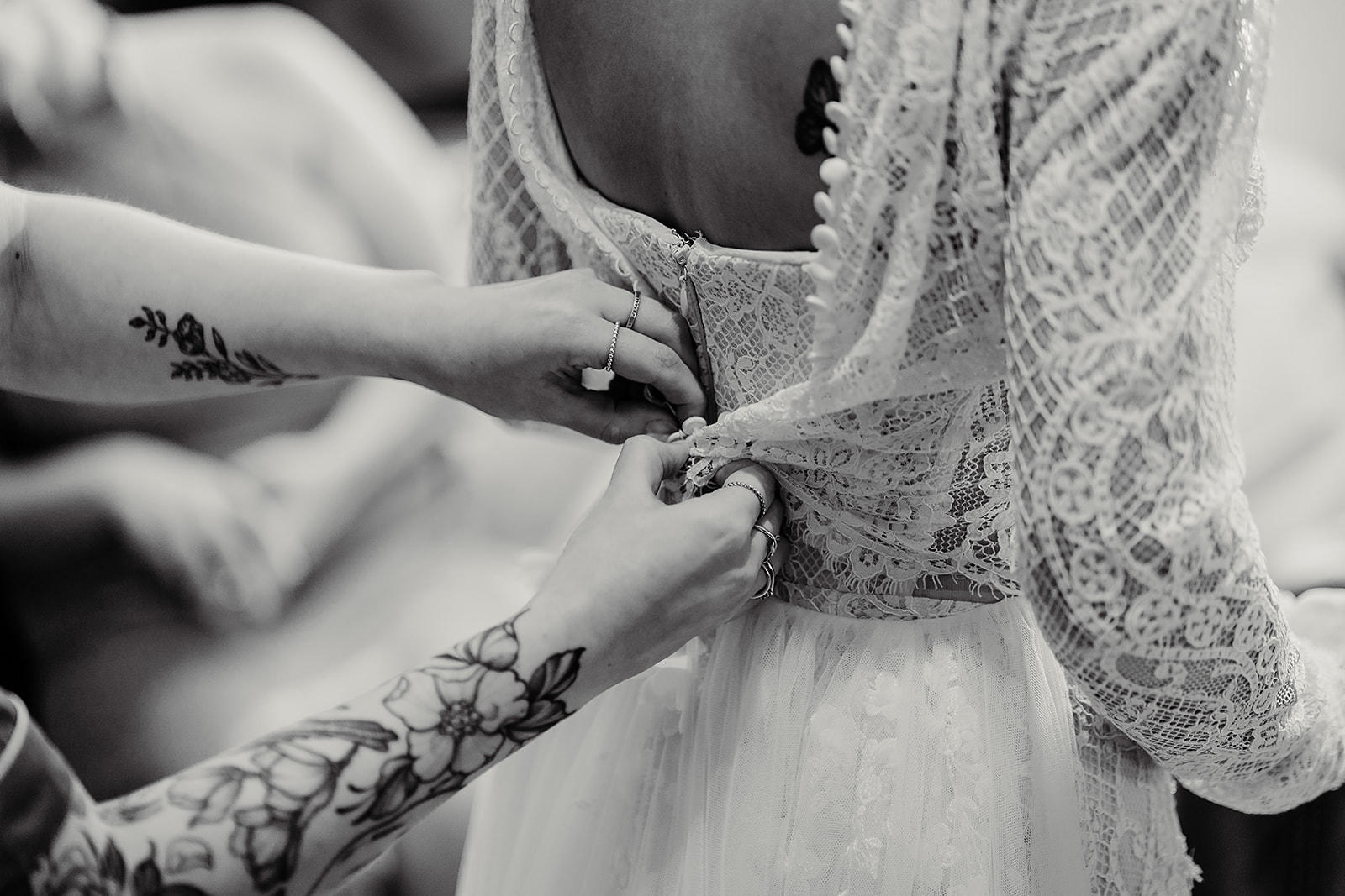 Yorkshire wedding photographer bridal prep