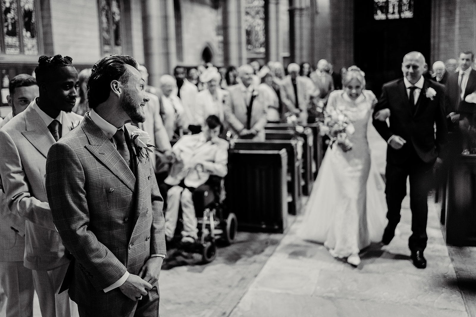 Yorkshire church wedding