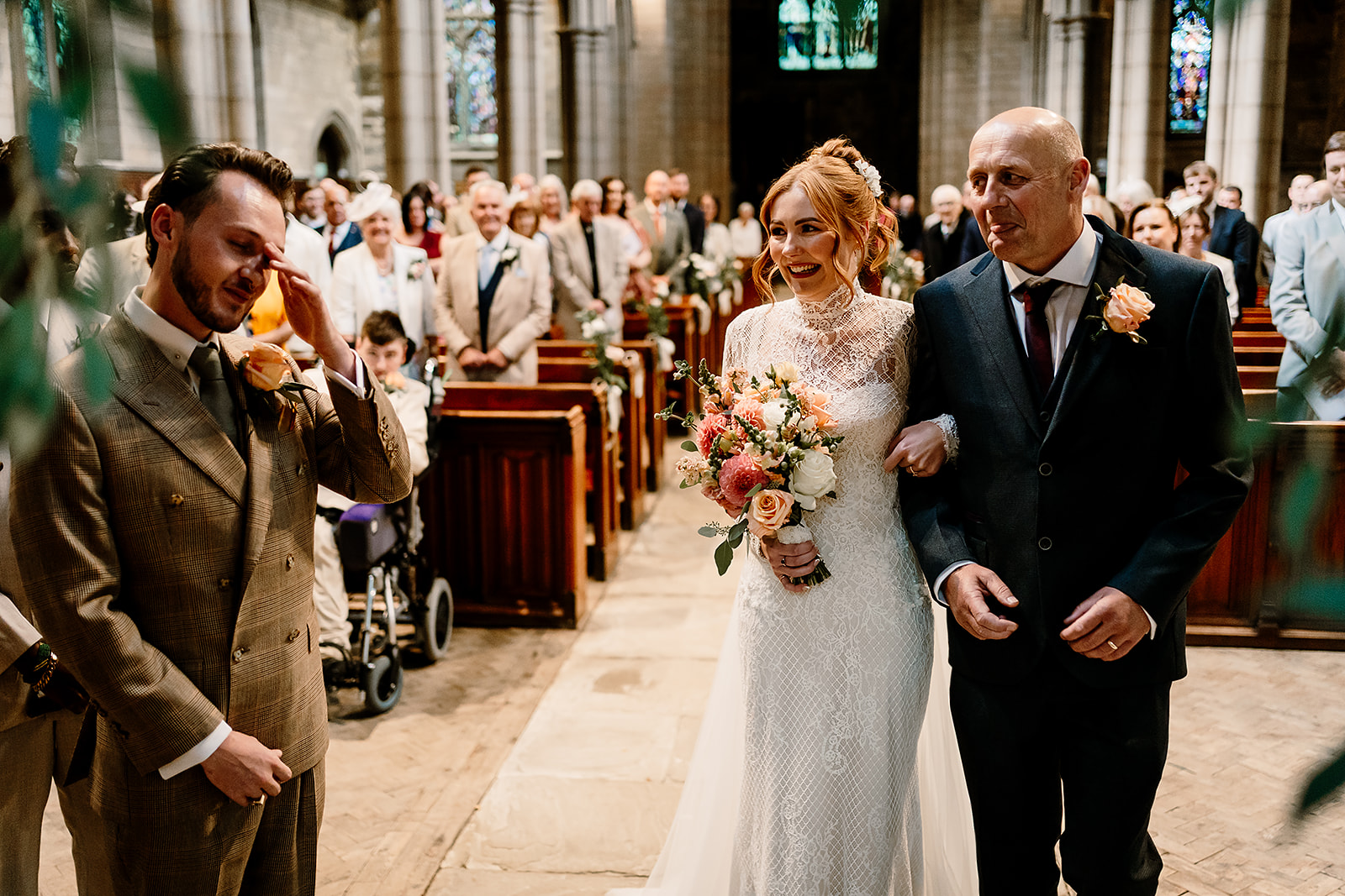 Yorkshire church wedding