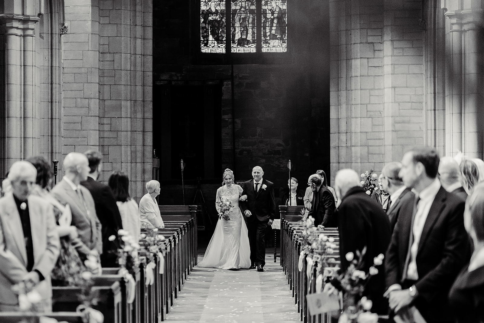Yorkshire church wedding