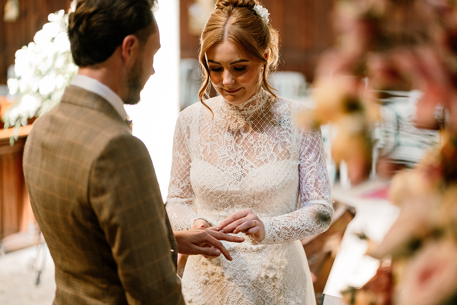 Yorkshire church wedding