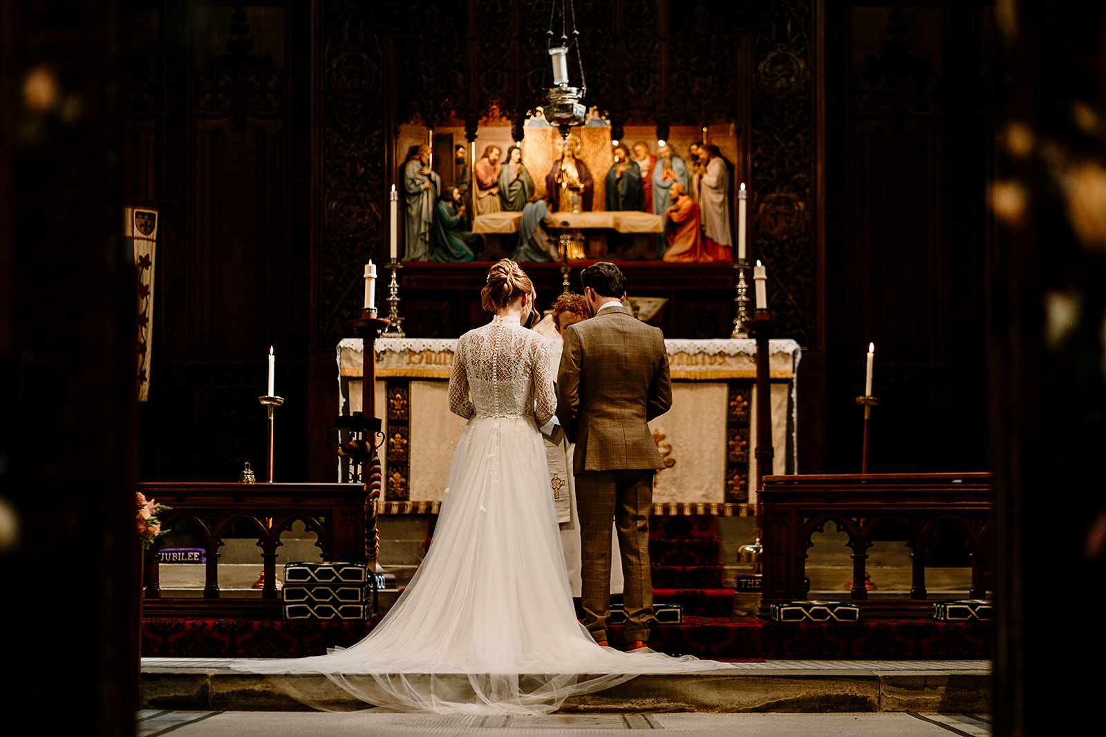 Yorkshire church wedding