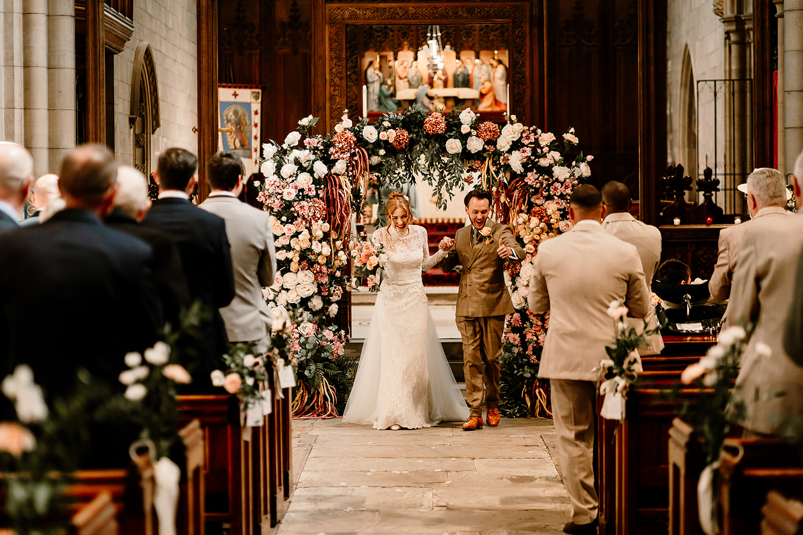 Yorkshire church wedding