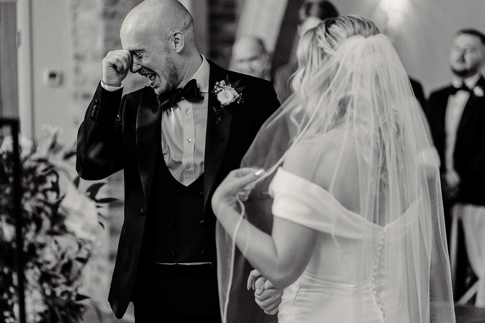 Jessica and Luke's elegant black tie wedding at The Oakwood at Ryther, filled with heartfelt moments and a brilliant party atmosphere.