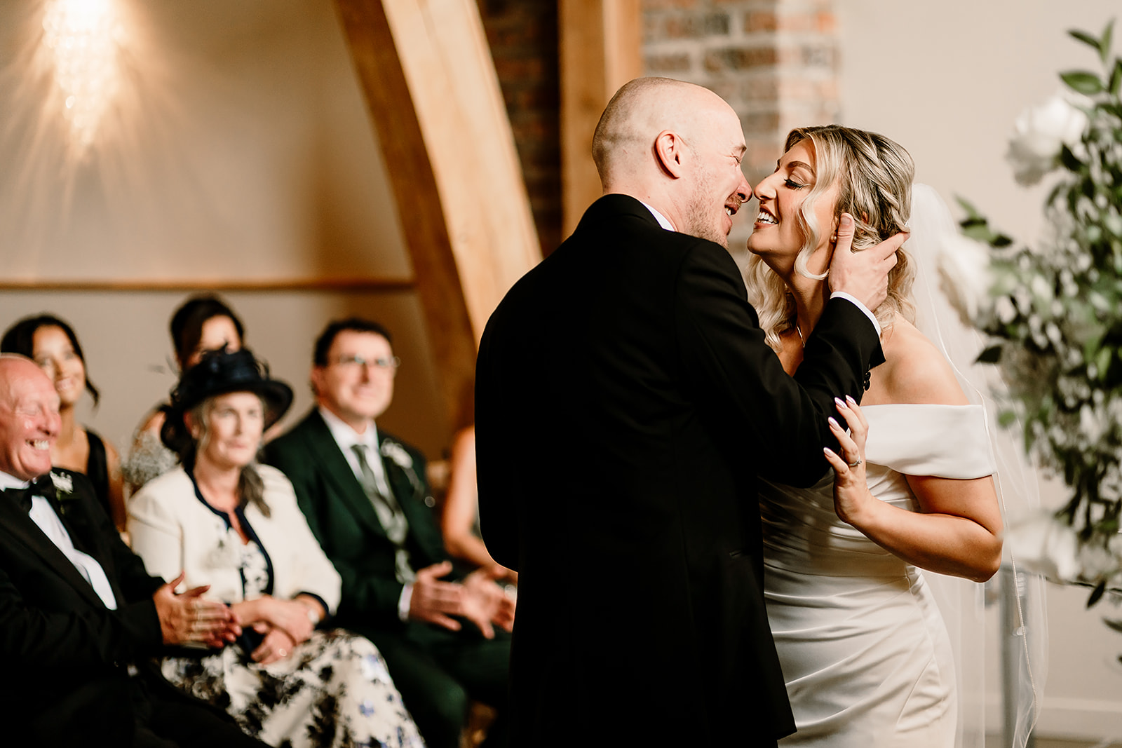 Jessica and Luke's elegant black tie wedding at The Oakwood at Ryther, filled with heartfelt moments and a brilliant party atmosphere.