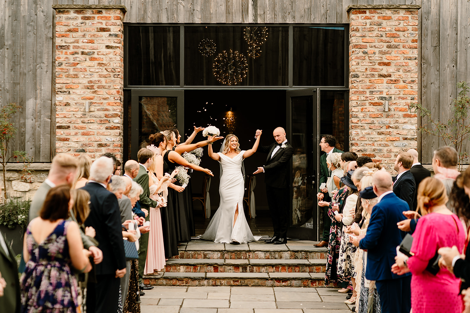 Jessica and Luke's elegant black tie wedding at The Oakwood at Ryther, filled with heartfelt moments and a brilliant party atmosphere.