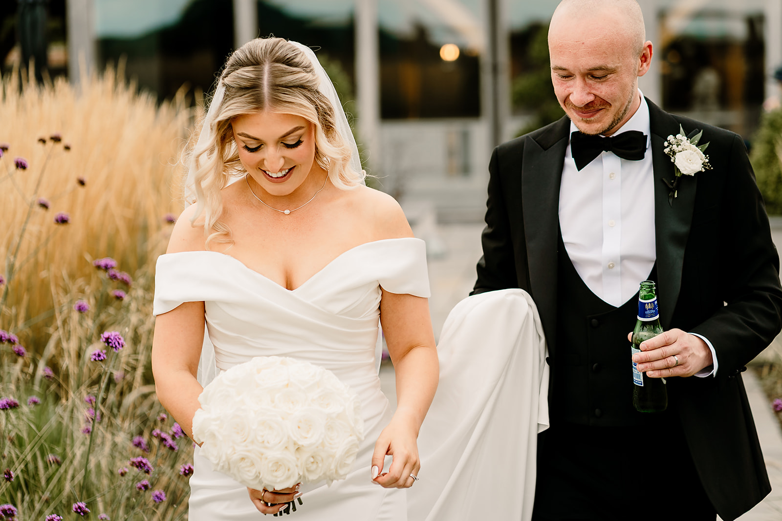 Jessica and Luke's elegant black tie wedding at The Oakwood at Ryther, filled with heartfelt moments and a brilliant party atmosphere.