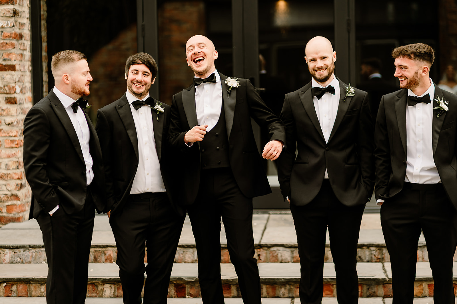 Jessica and Luke's elegant black tie wedding at The Oakwood at Ryther, filled with heartfelt moments and a brilliant party atmosphere.