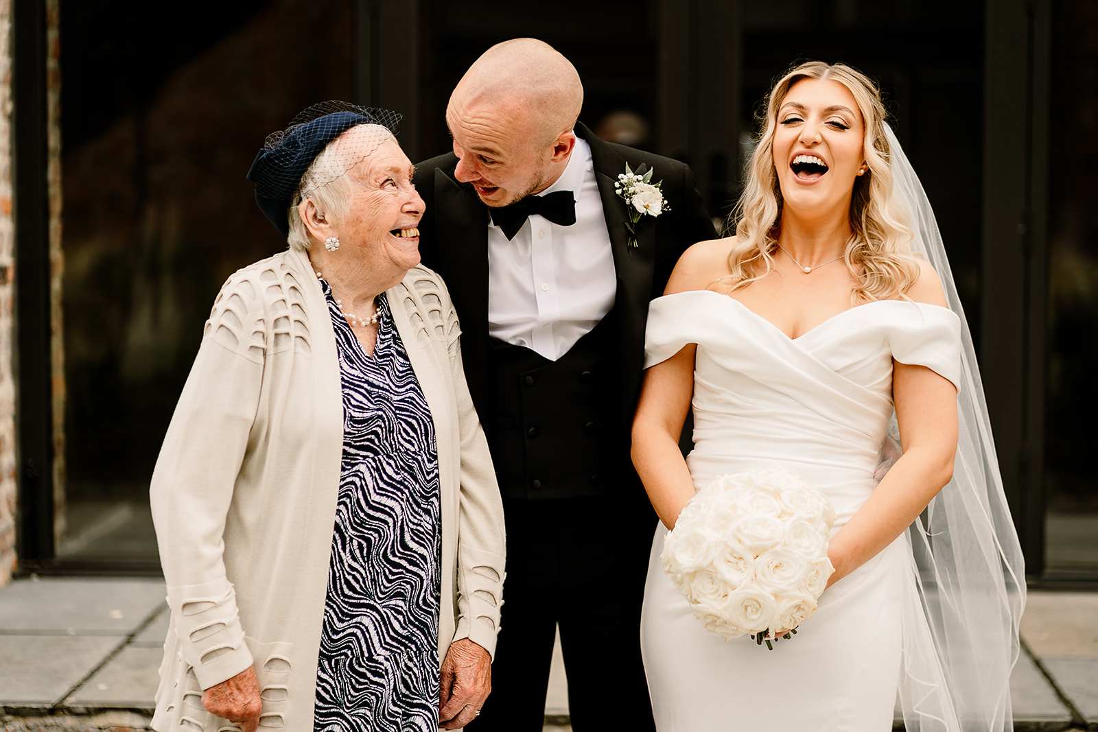 Jessica and Luke's elegant black tie wedding at The Oakwood at Ryther, filled with heartfelt moments and a brilliant party atmosphere.