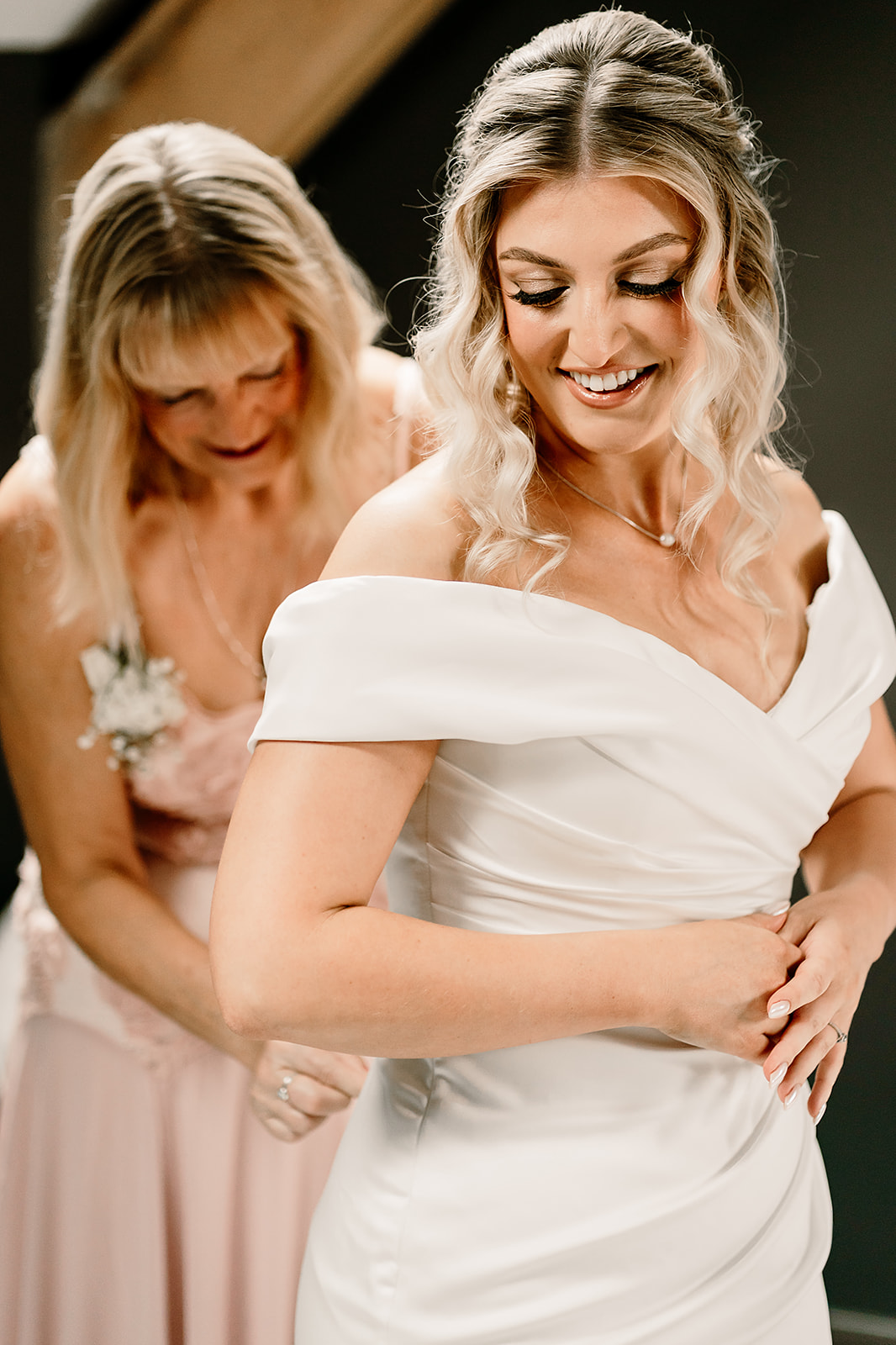 Jessica and Luke's elegant black tie wedding at The Oakwood at Ryther, filled with heartfelt moments and a brilliant party atmosphere.
