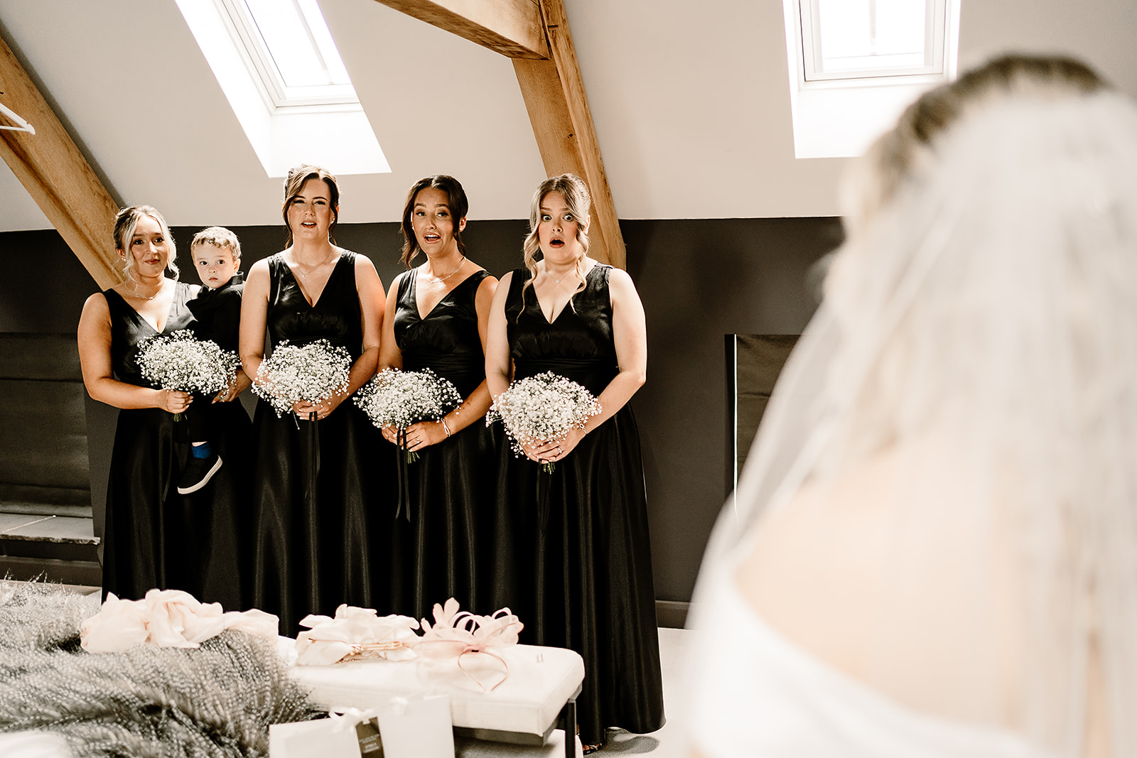 Jessica and Luke's elegant black tie wedding at The Oakwood at Ryther, filled with heartfelt moments and a brilliant party atmosphere.